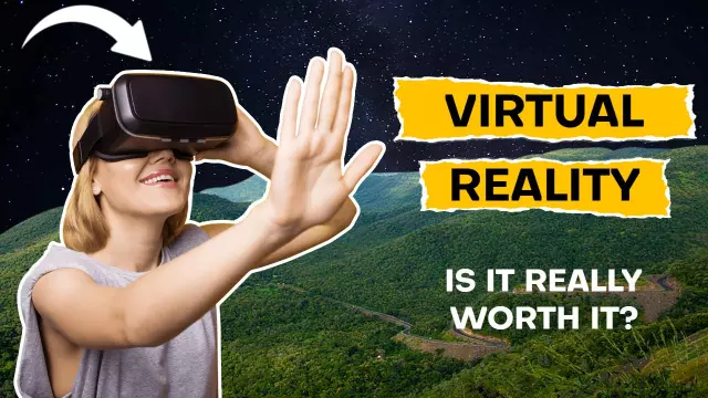 Virtual Reality Tech Exploration YouTube Thumbnail Template