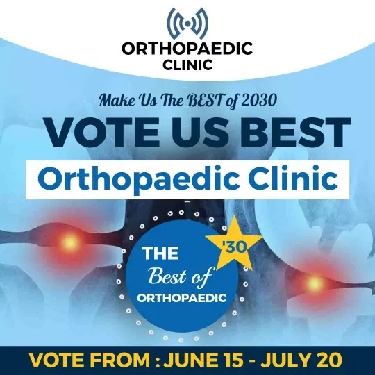 Vote for Us Best Orthopaedic Clinic Promotion Ad Template