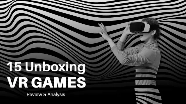VR Games Unboxing Experience YouTube Thumbnail Template