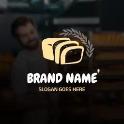 Warm and Inviting Fresh Bread for Your Bakery Logo Template