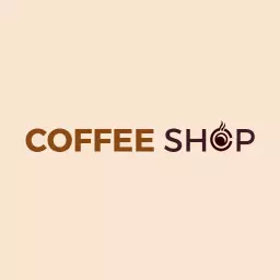 Warm Brown and Cream Theme Inviting Coffee Shop Logo Template