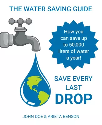Water Conservation Tips for Saving Resources Poster Template