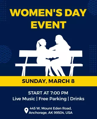 Womens Day Celebration Event Flyer Template