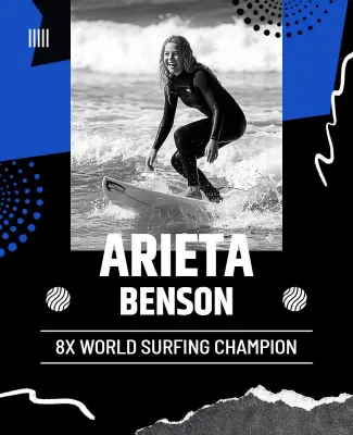 World Surfing Champion Poster Template