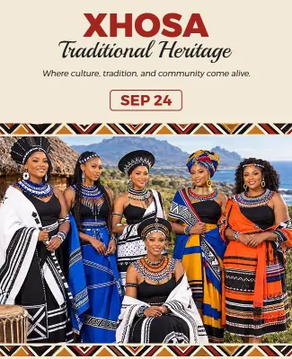 Xhosa Traditional Heritage Celebration Poster Template
