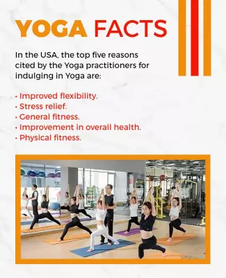 Yoga Benefits and Wellness Information Flyer Template