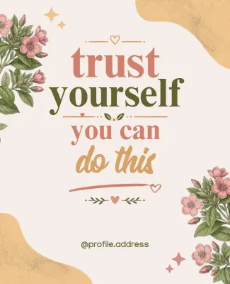You Can Do This Motivational Poster Template